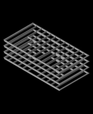 1/35 Scale 16x16 Foot Tent Wall Frames.stl