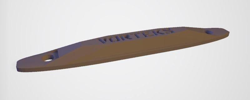 Arrma Vorteks FIXED roof slider remix