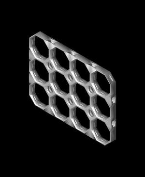 4x3 Single Border Tile