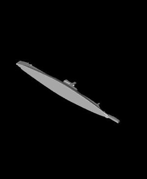 1250 Scale USS S-26 Waterline.stl