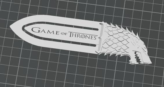 Marcador Game of thrones