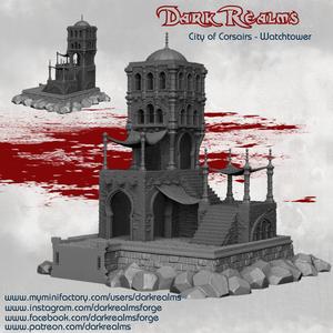 Dark Realms City of Corsairs - Watchtower & Harbour