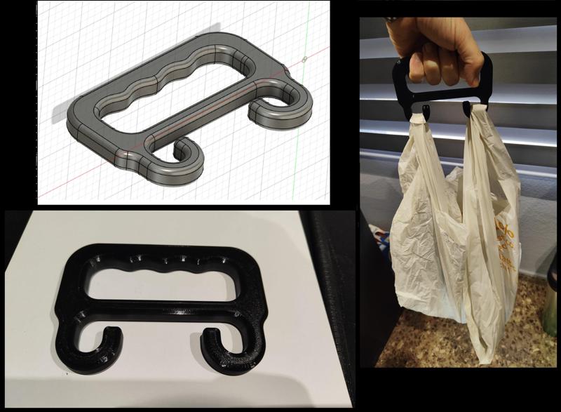 Shopping Bags Hook - Gancho para bolsas de la compra