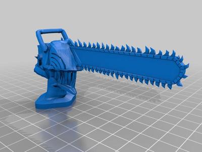 Chainsaw Man head