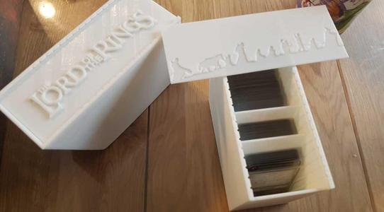 Journey on the Middle Earth Board Game - Card Box