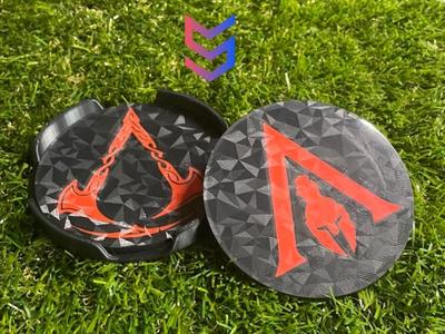Assasins Creed Coasters 4 designs