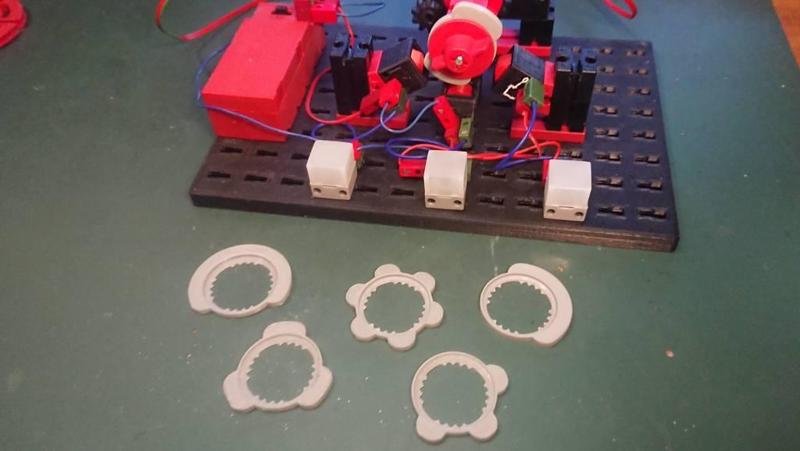 Parametric cam disc for fischertechnik