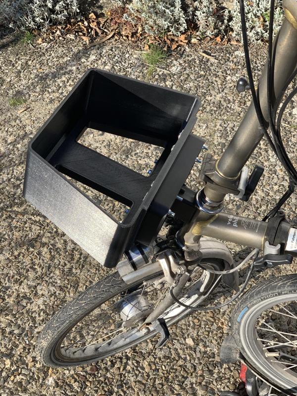 Brompton front bicycle basket