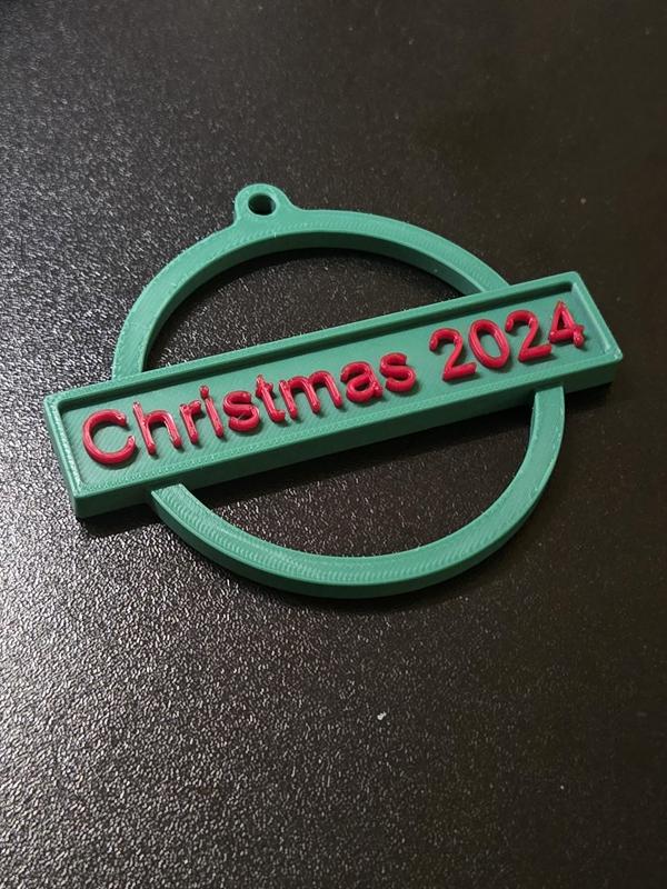 Christmas 2024 Ornament