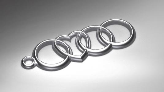 Audi keyring
