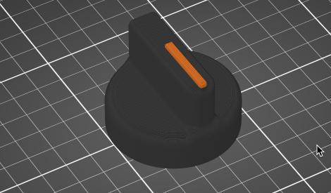 Frigidaire Replacement Stove Knob