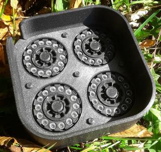 Weihrauch HW 100 quicker loader and mag store facility for 2 and 4 mags