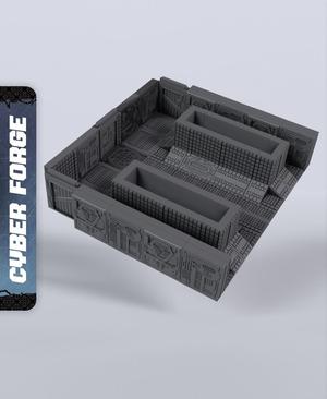 Terrain Titan Shock - With Free Cyberpunk  - Sci-Fi Gift Ideas for RPG and Wargamers