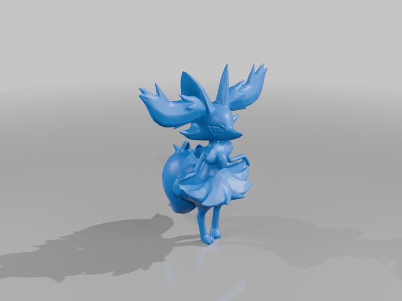 Braixen highpoly