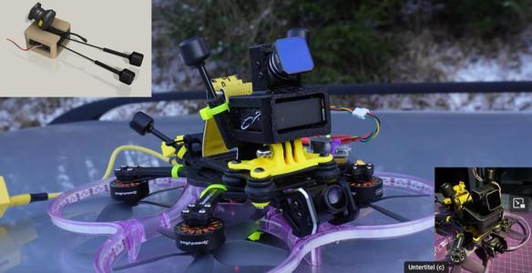 Walksnail Caddx Moonlight GoPro Mounting Case