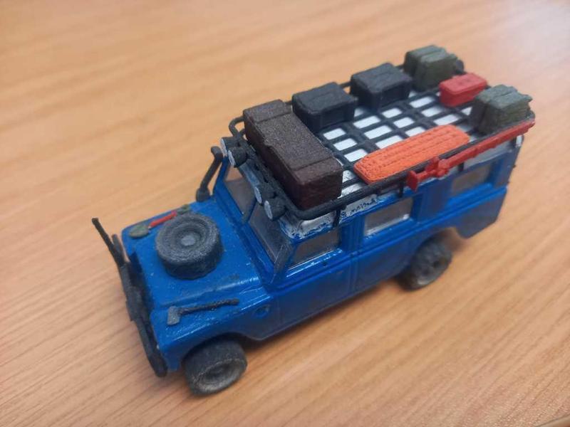 Land Rover 109 series scale 1:47 accessories
