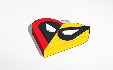 Dead-pole & Wolverine keychain