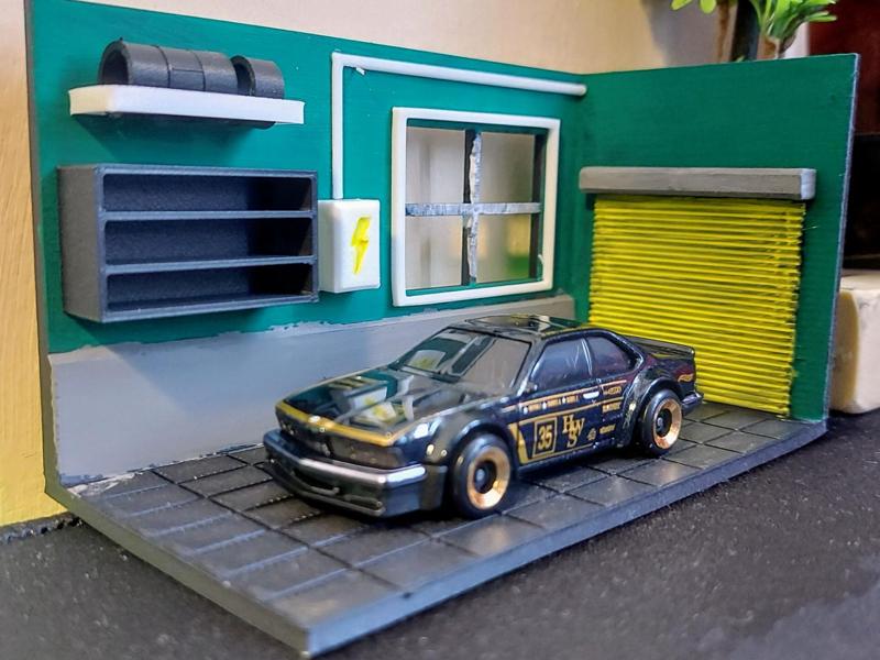 Single Hot Wheels 1:64 Garage | No AMS needed
