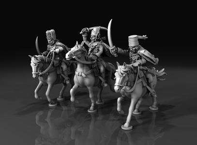 7 years war Hussars