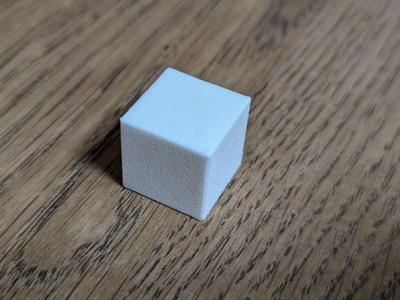 Net of cube, 3D printing