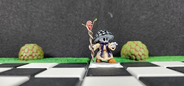 Mycorian Wizard (White Bishop)
