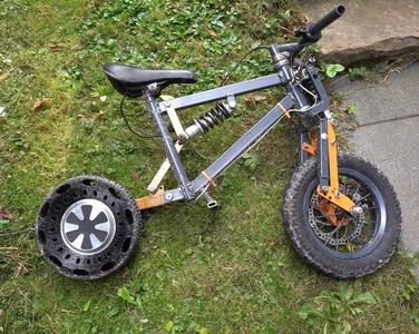 3D Printed Hoverboard Motor Tyre