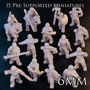 6mm - Persian Skirmishers - Ancients