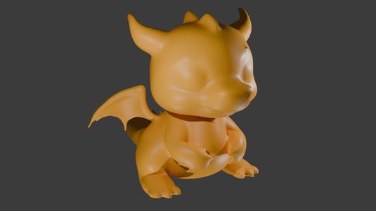 cute baby dragon