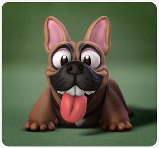 Happy Dogs Frenchie