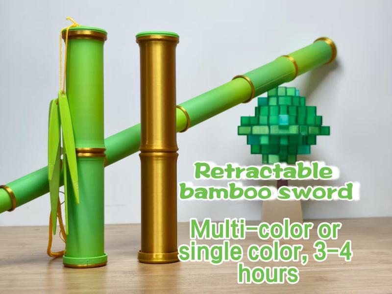 Stretching bamboo sword
