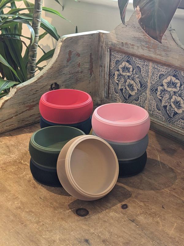 RIBBED - Stacking Dish