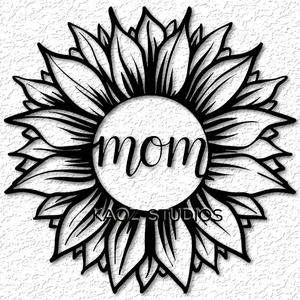 mom sunflower wall art mothers day wall decor