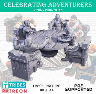 Celebrating adventurers (SITTING FOLKS)