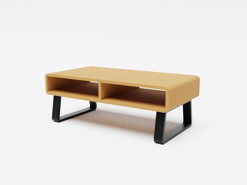 Dollhouse 1:12 miniature Modern Low Table