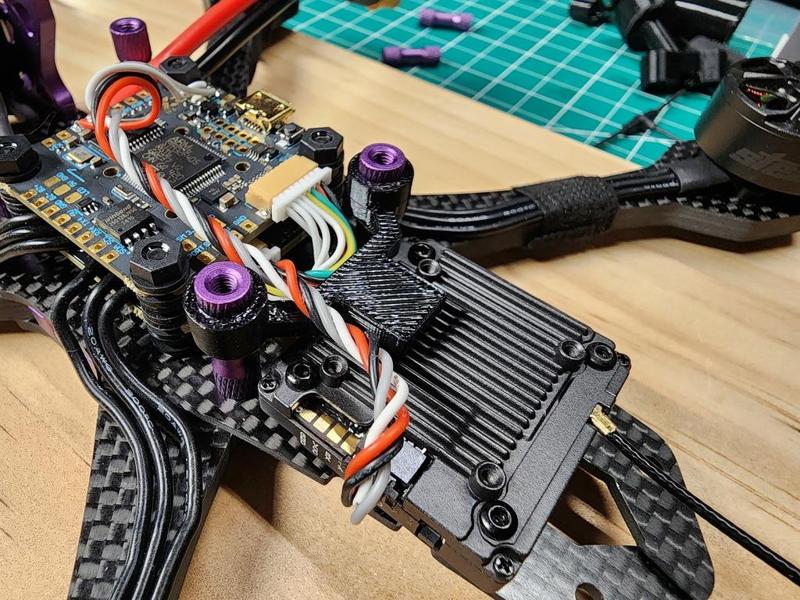 ELRS Receiver mount for QAV-S2 quad