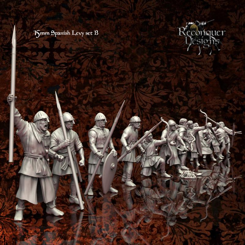 15mm Spanish Levy Set B