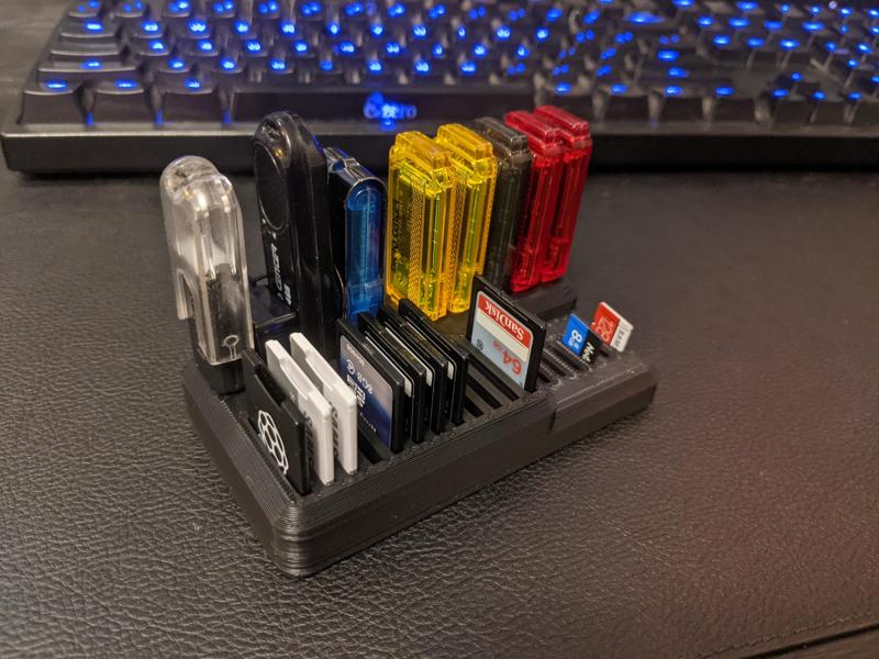 USB, SD/MicoSD Holder