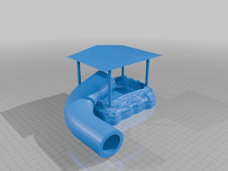 desert snake - water bowl