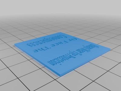 Always Wear Eye Protectiom Or Face The Consequences