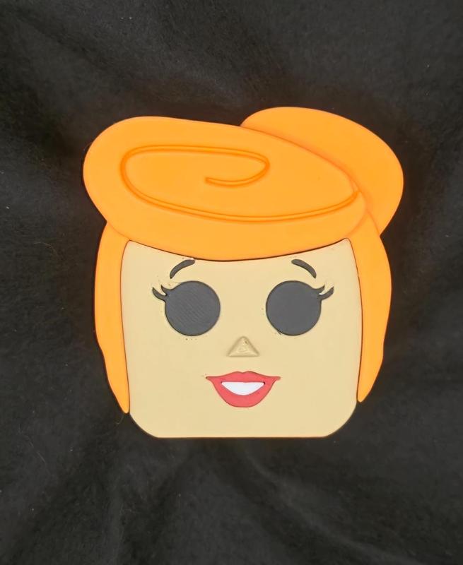 Blokkheadz Wilma Flintstone - Magnet, Ornament and Regular Collectible