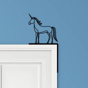 Unicorn Door Corner Decor