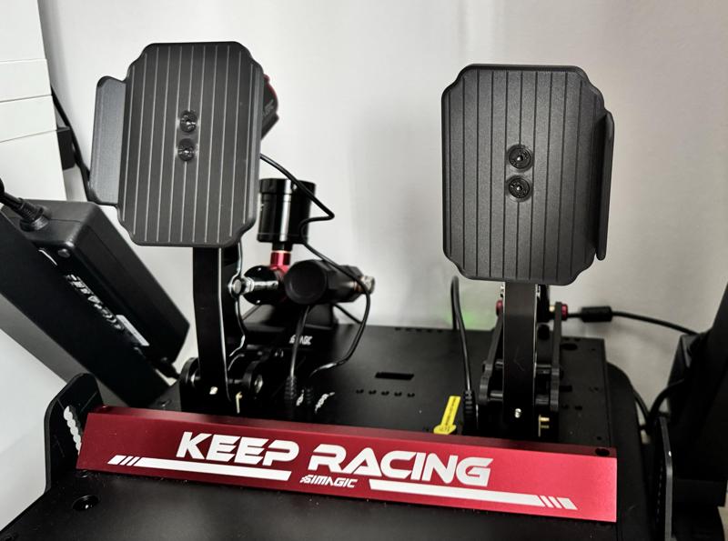 Simagic P1000 (F) Pedal Plate with Sidestop