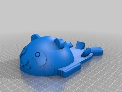 Panda Echo dot 4 holder