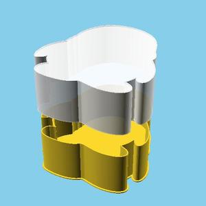 Tux Shadow, nestable box (v1)