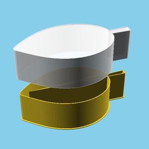 Leaf (model 5), nestable box (v1)