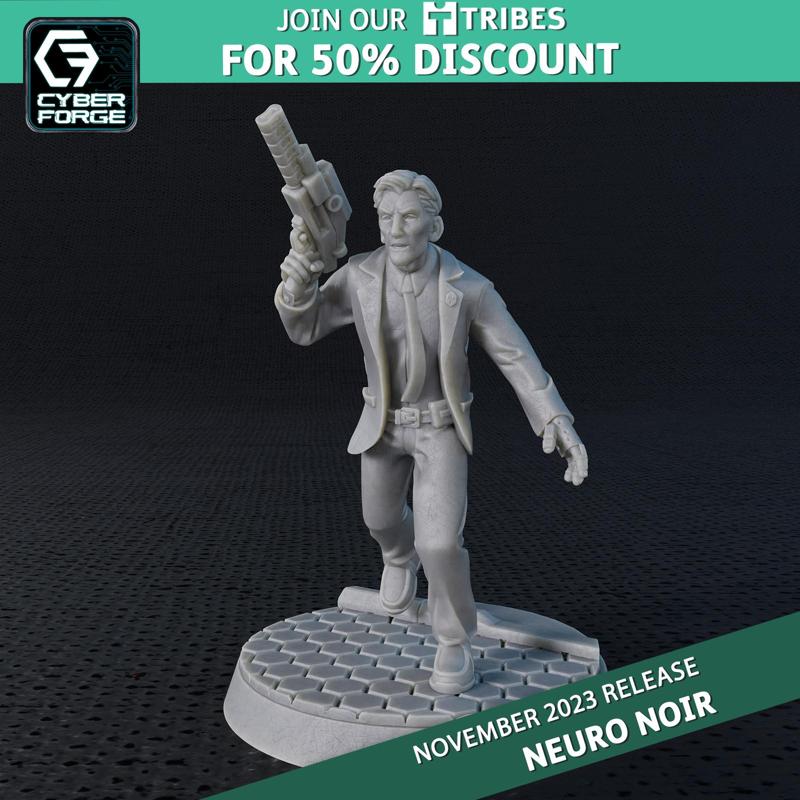 Cyber Forge Neuro Noir John Revoke