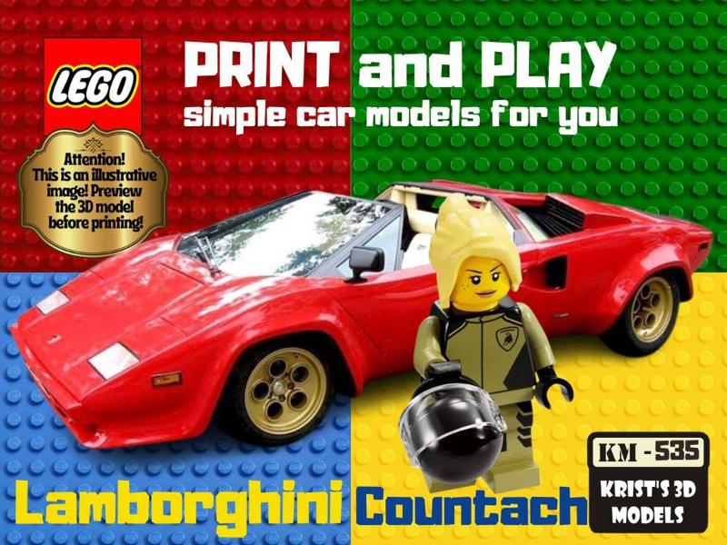 LEGO Lamborghini Countach