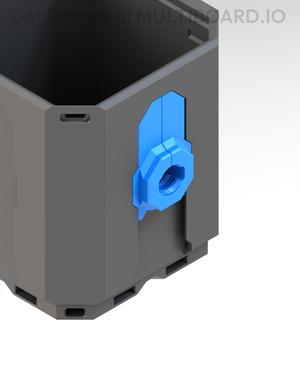 X Bolt-Locked Insert - OX Rail Pop-In