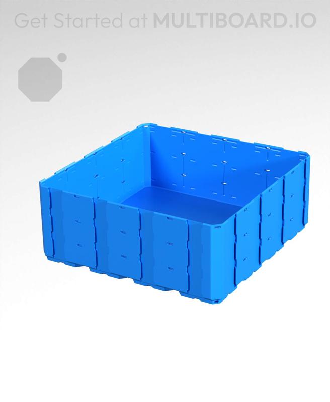 4x4x1.5 - Full Multipoint Rail - Multibin Shell