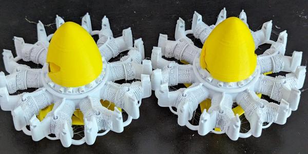 pratt whitney wasp junior 1/12th scale dumy motor